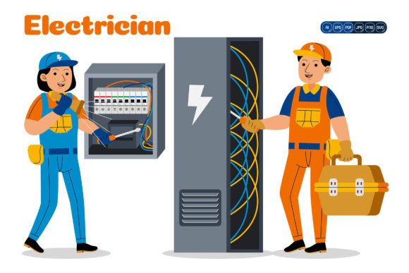 Electrician Profession Graphics: A Seller's Review