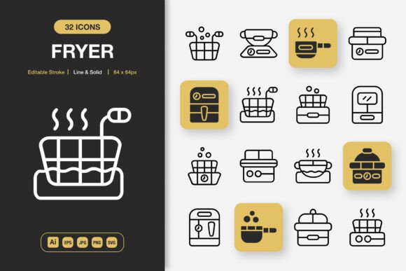 Fryer Icons: Graphics and Icons for Modern Design