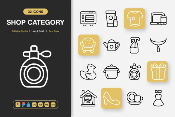 Shop Category Icons Review